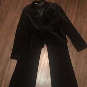 Banana Republic Velvet Blazer with matching pants